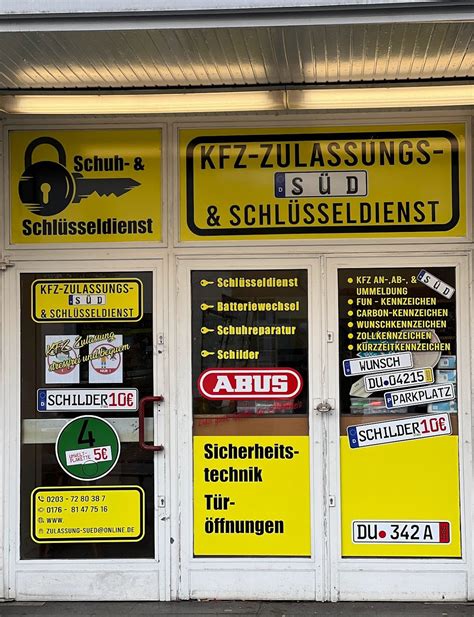 Professionelle Schlüsseldienste in Duisburg Süd für den Austausch von Schlössern